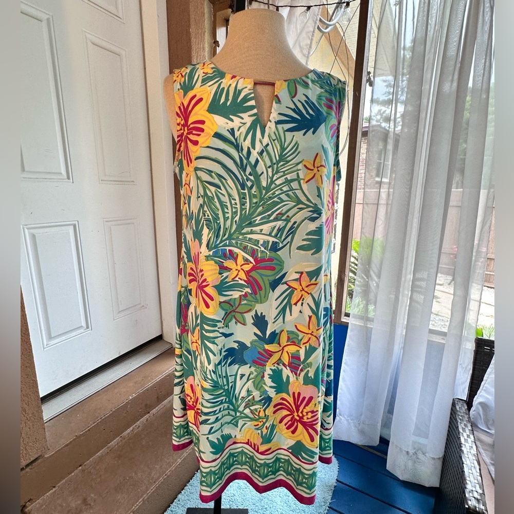 Maria Gabrielle Floral Dress